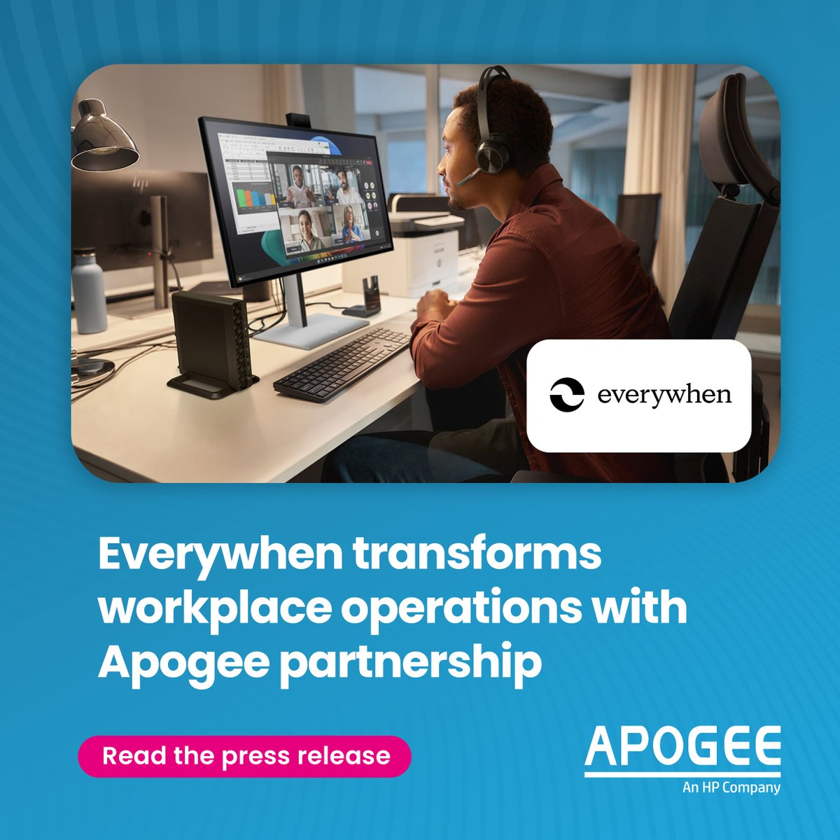 Everywhen, formerly Ardonagh Advisory and one of the world’s leading independent insurance brokers, has partnered with Apogee Corporation to streamline its workplace and business continuity operations across the UK.

Read the press release: bit.ly/44jDecs

#pressrelease