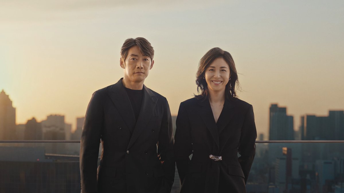 反町隆史＆松嶋菜々子 夫婦💕 資生堂「SHISEIDO MEN」新CM出演 劇中