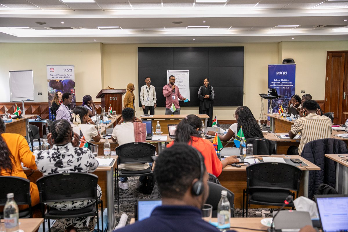 28 young entrepreneurs from 7 countries in East &amp; the Horn of Africa are turning shared experiences into real impact. Supported by IOM’s Youth Business Incubator, they’re transforming ambition into thriving businesses &amp; creating opportunities at home.
 
🔗bit.ly/4lykvAW