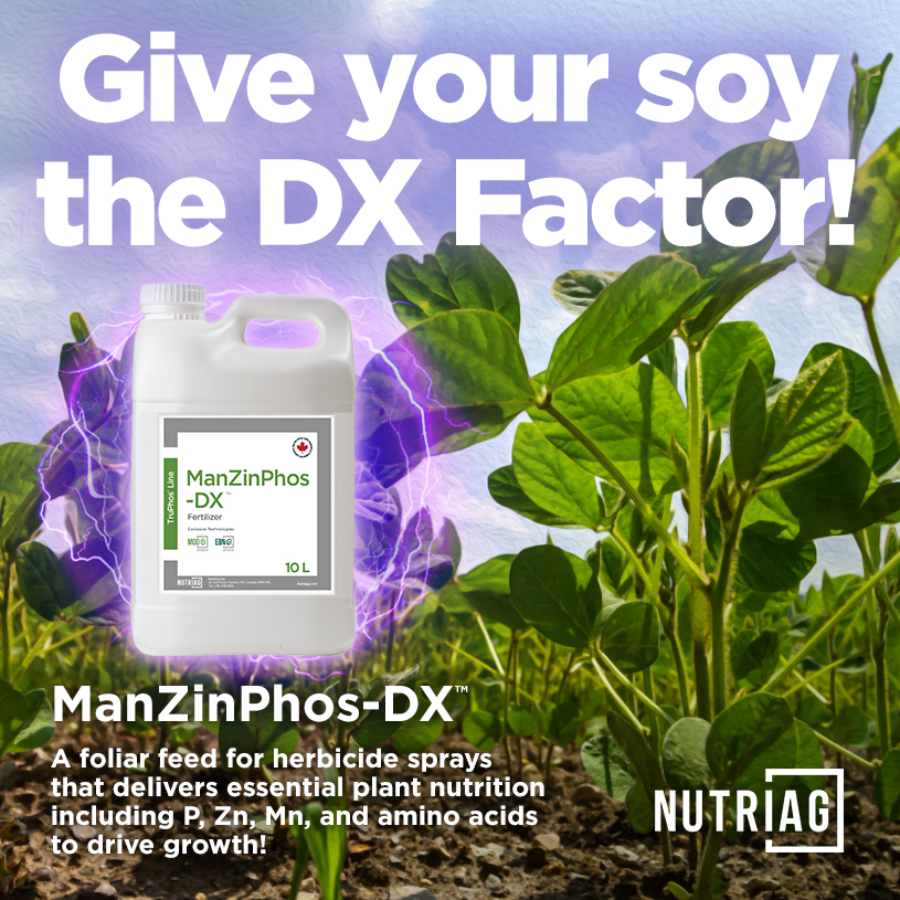 Fuel Up Your Soybeans Before the Heat Hits! ☀️🥵

Apply ManZinPhos-DX™ to fuel soybean growth &amp; stress resilience:
✅ Mn, Zn, P, S + aminos
✅ Bigger canopy, deeper roots
✅ Heat &amp; drought resilience
✅ Tank-mix friendly

Power your crop through summer heat!
#Soybeans