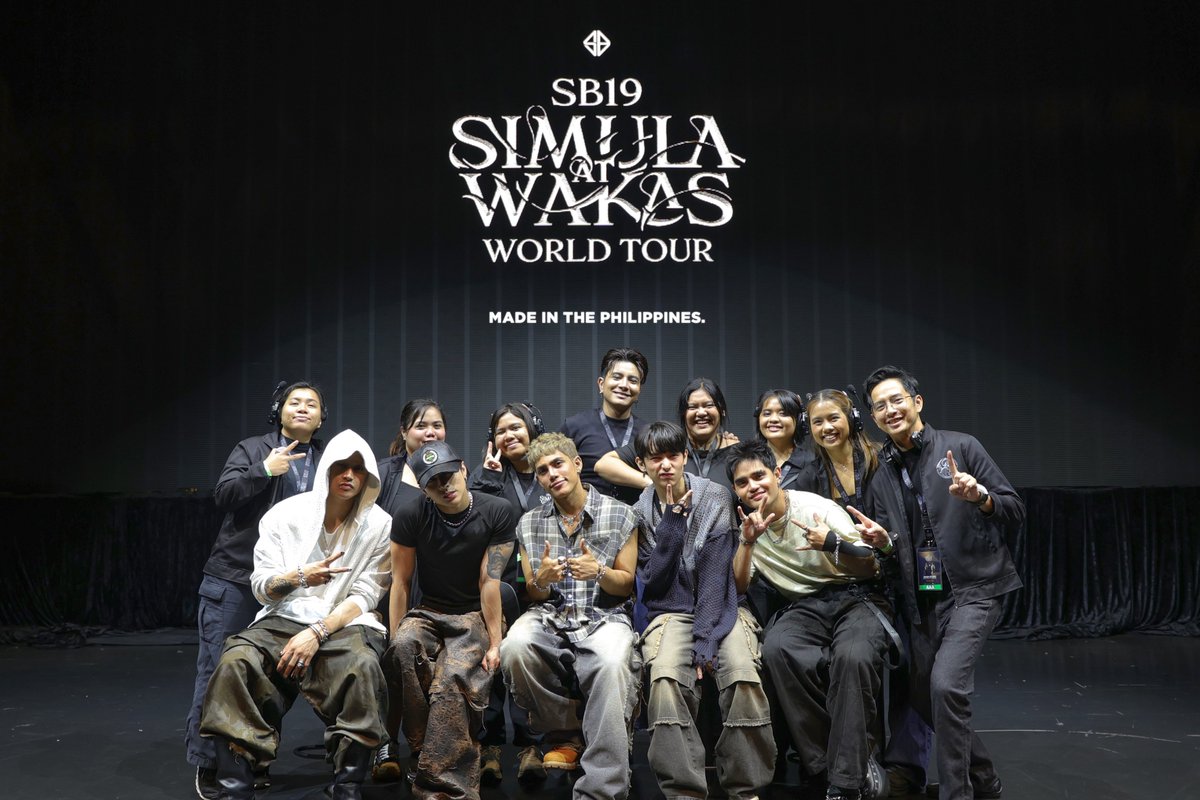 From their busking up until the concert day, you’ve given SB19 the warmest welcome. This tour stop was made memorable by your strongest support and we can’t wait until the day we get to bring them back here again. 非常感謝, Taipei 🖤

#SB19 #SaWWorldTour #SaWWorldTourTaipei