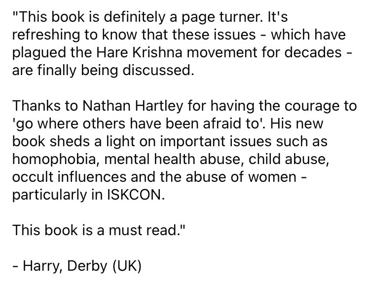 Nathan_Hartley_'s tweet image. Not bought your copy of my new book ‘Black Magic, Booze and Bhakti' yet?
It's available now:
- As a paperback: amazon.co.uk/dp/6423607133
- On Kindle: amazon.co.uk/Black-Magic-Bo…
#NewBook #BookRelease #OutNow #BlackMagic #UndercoverInvestigation #HareKrishna #ISKCON #BookReview