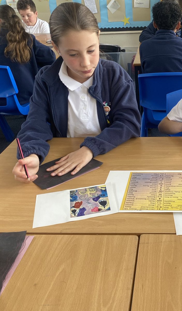 Year 5 have enjoyed carbon printing using Melanie Yazzi’s artwork as inspiration