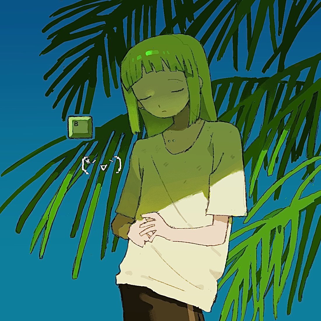 NeoRu18436's tweet image. Green