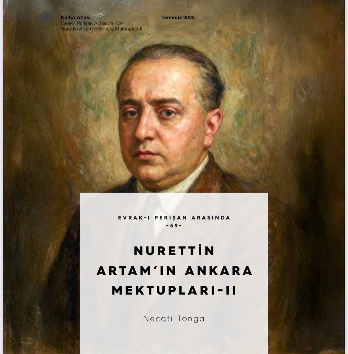 Nihayet Derginin temmuz sayısında… Muhabbetle…