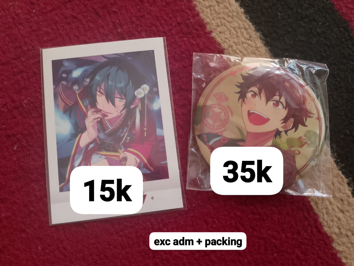 rramunedayo's tweet image. wts
pasha jiangshi mika 15k
badge chiaki 35k
badge chiaki negotiable
#warungenstars