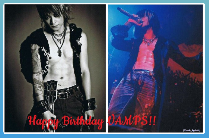Zarah_hydeist's tweet image. Happy 17th birthday, my beloved VAMPS‼️
I will never stop missing you😢

#VAMPSWednesday
#hyde 
#kaz 
#jin 
#arimatsu 
#juken