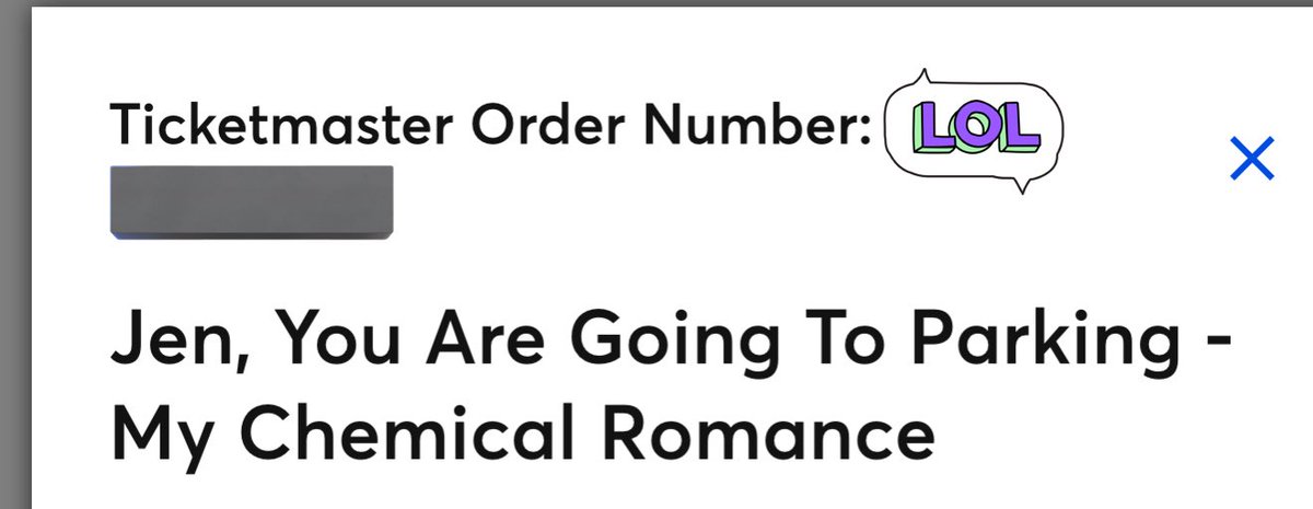 Ticketmaster charges so many fees they have to hype you up for parking so you don’t stay pissed about how much you just spent on parking