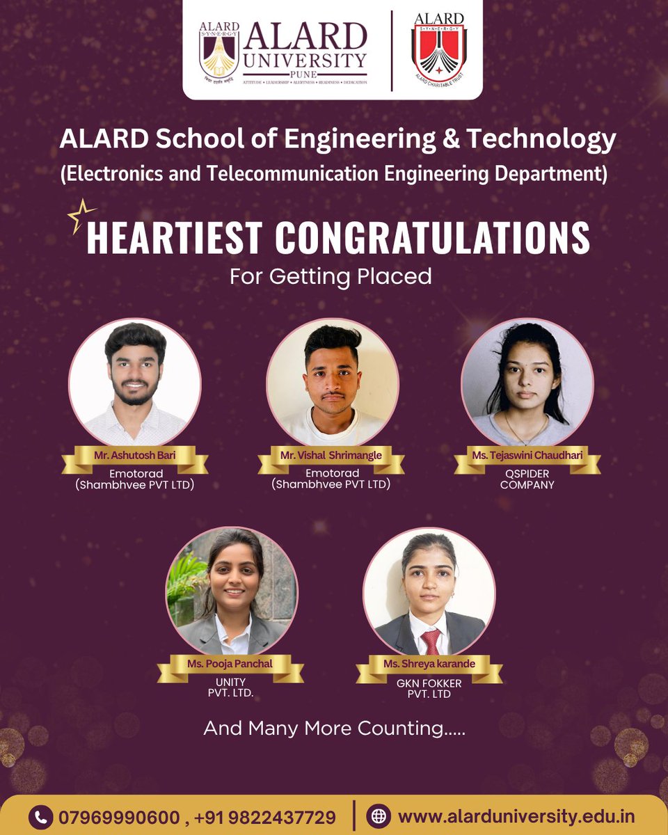 Alard University Pune (@alarduniv_pune) / Posts / X