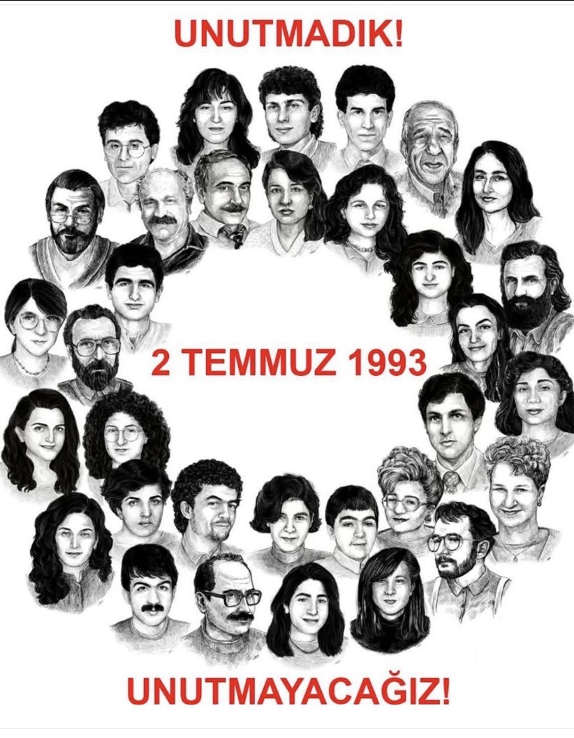 Sebahat__Tuncel's tweet image. 2 Temmuz 1993 ten bugüne adalet mücadelesi yürüyor. Sivas, Çorum, Malatya, Gazi, Roboski… unutmadık, unutmayacağız.
Yüzleşme olmadan adalet olmaz.