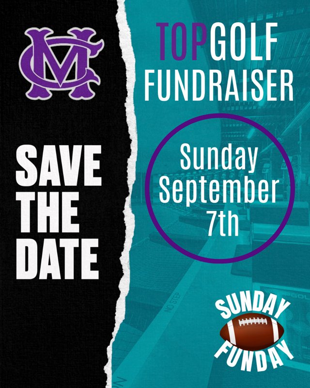 Save the date! #coxmillhighschool
#fundraising #topgolf
