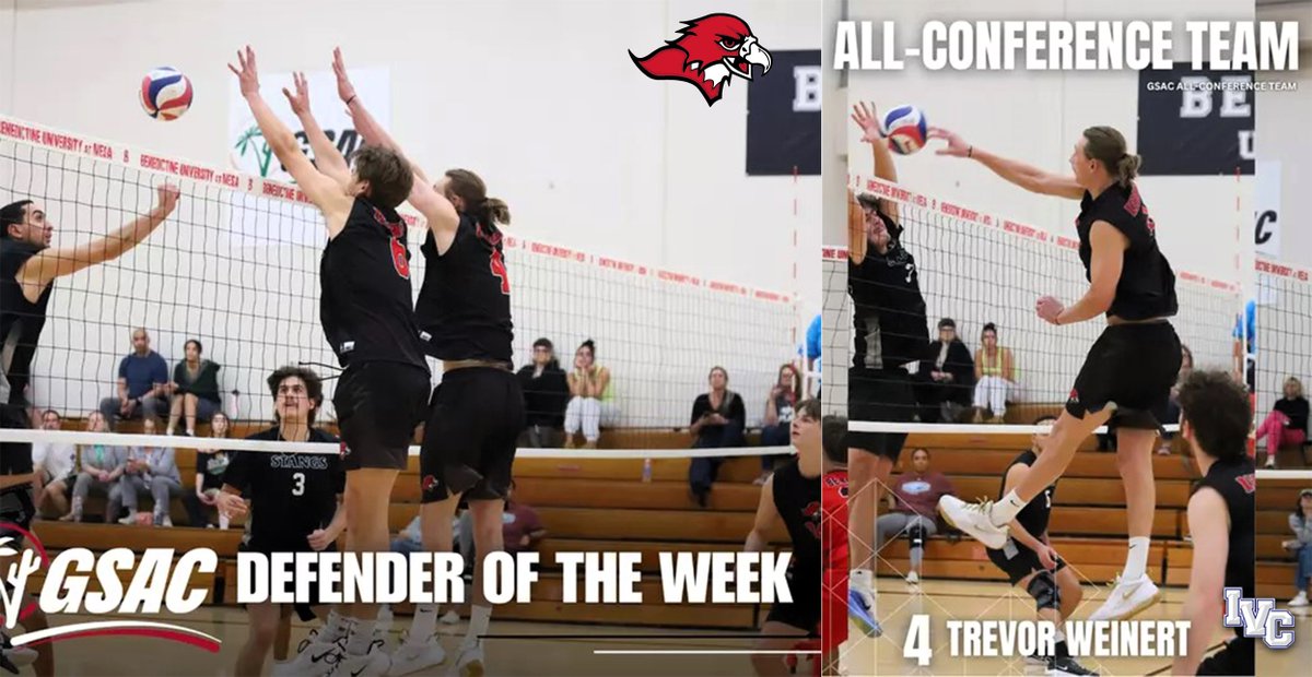 MVBALL: Alumni report - Trevor Weinert is all-conference again at Benedictine
ivclasers.com/sports/mvball/…
#GoLasers