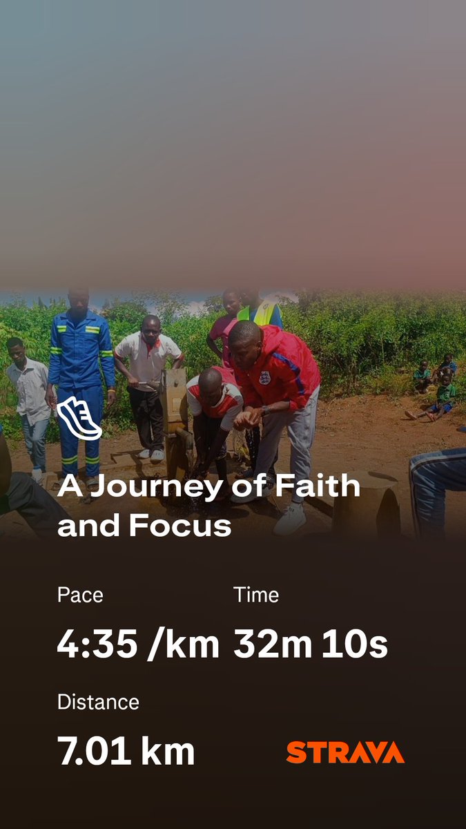 Each stride I take carries a prayer, a purpose &amp; a promise-not only to strengthen my own body, but to uplift those whose voices tremble in silence. I run not to escape pain, but to transform it into hope, healing, and dignity for the vulnerable. In movement, I find meaning; in...