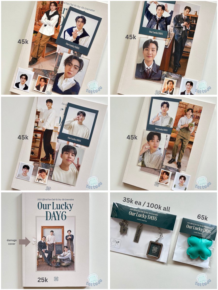 want to sell day6 membership kit 4th gen
— member set include all items on pic except photobook
— price on pic exc admin fee, dm for splitpay

🍊id.shp.ee/JQDfVYp

🏷️ wts membkit fankit myday kit sungjin youngk wonpil dowoon lucky keyring pc pb
#WTSDAY6 <a href="/DAY6TradingINA/">DAY6 TRADING INA</a>