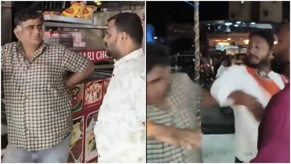 iikamaluddin's tweet photo. MNS goons slapped an elderly Gujarati shopkeeper for not being able to speak Marathi..  These morons pee in their seeing Muslims but start behaving like warriors in front of poor Hindus.
#MarathiNews #marathilanguage #RespectAllLanguage #UnityInDiversity https://t.co/9f9xnW2WYN