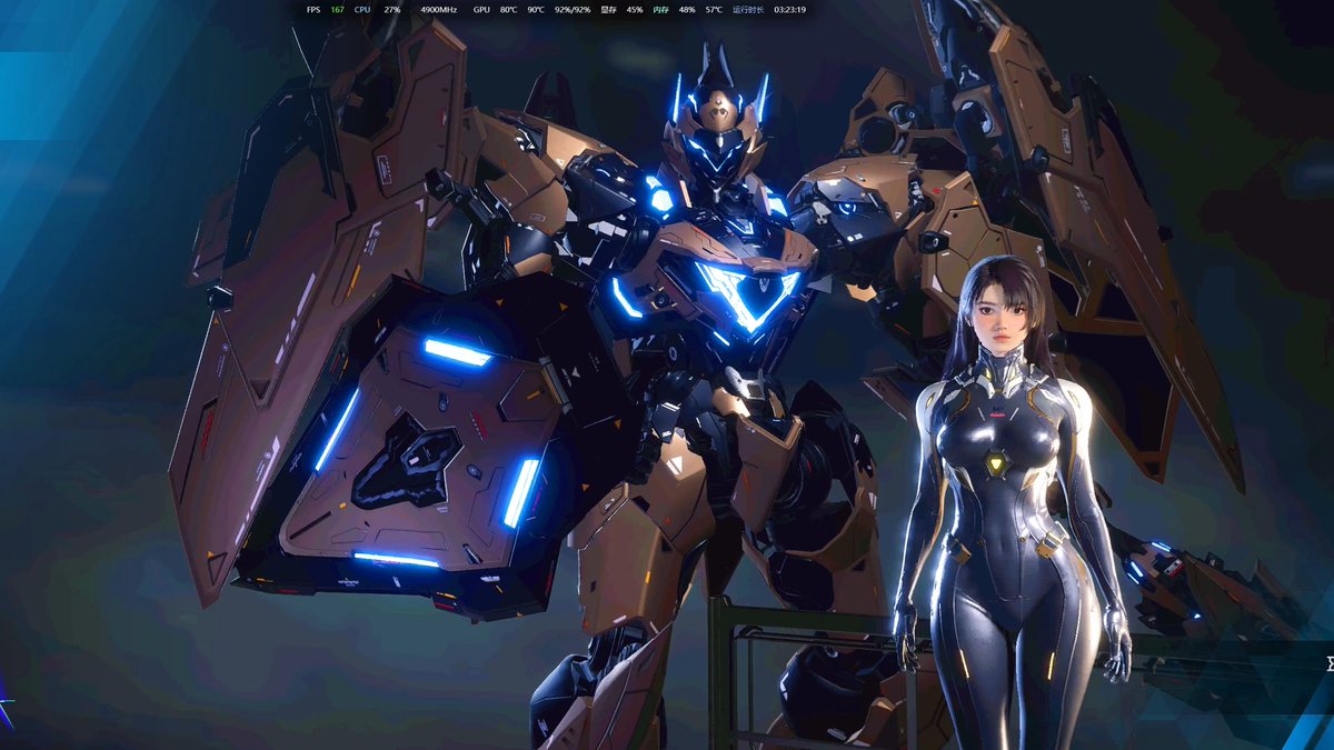 AmzChina's tweet image. Mecha BREAK – hyped by over 5.2 million players – has OFFICIALLY launched its Open Beta today!  Mecha BREAK showcases its tech muscle: each mech boasts over  2 million #polygons. The result? Stunning mechs blending futuristic #vibes with distinctive Eastern #aesthetics.🎮#Tech