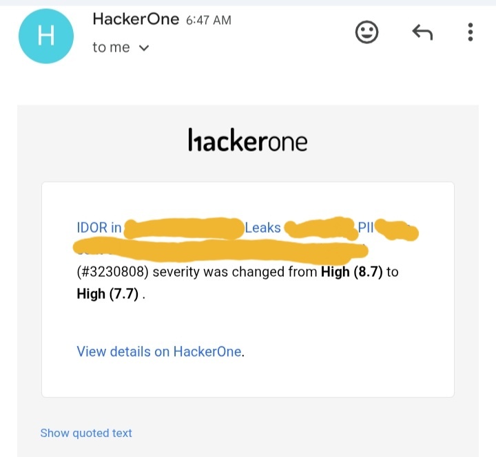 Not so bad to start Q3 ❤
#BugBounty #hackerone #bugbountytips
