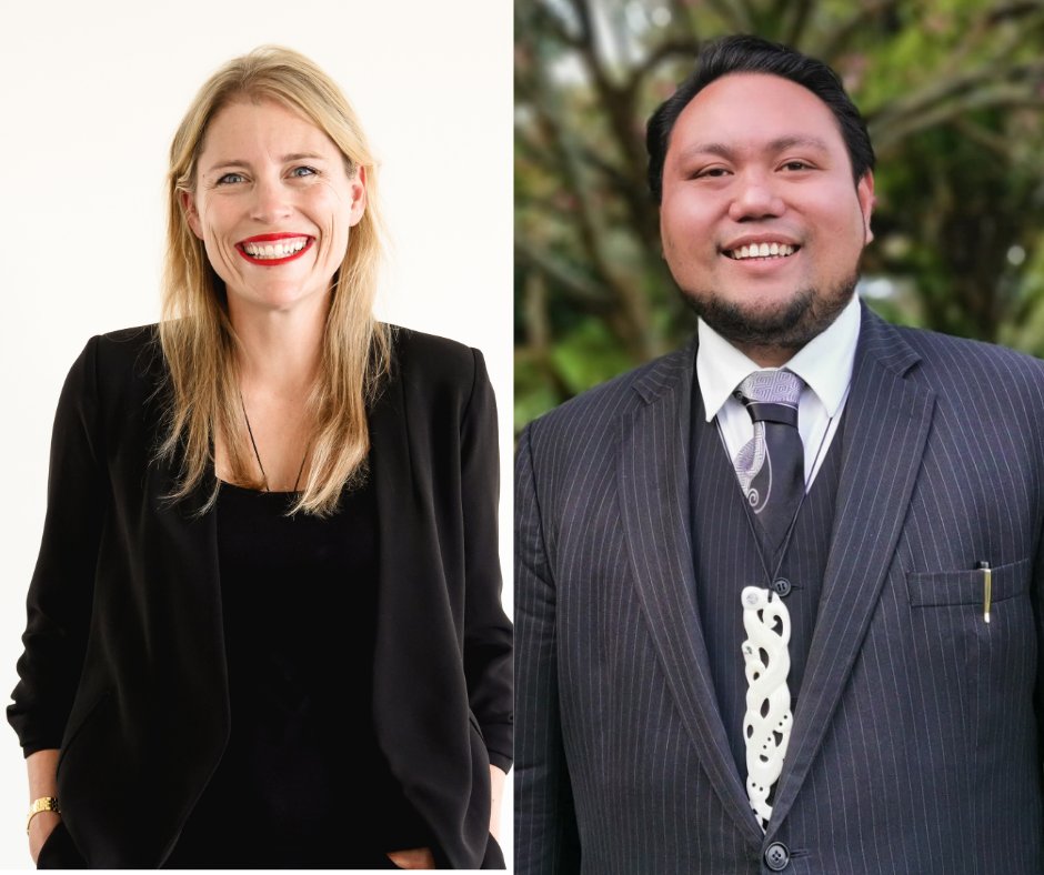 Today the <a href="/HillaryInstitut/">Hillary Institute</a> and Edmund Hillary Fellowship (EHF) Board announced the appointment of Elizabeth McNaughton and <a href="/Shaquille_TeAhu/">Shaquille Shortland</a> as its new Executive Directors.