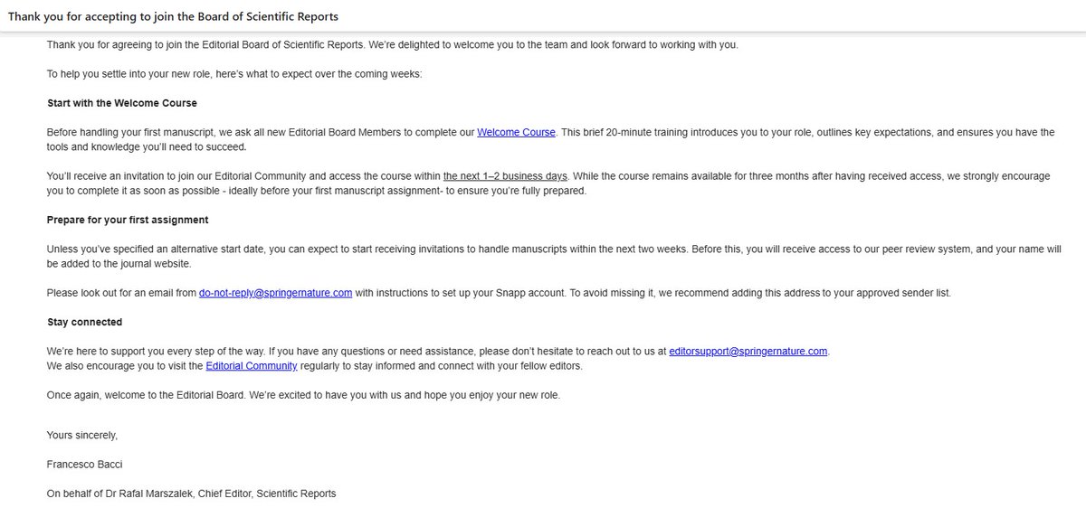 Tolga Sinan Güvenç (@tolgamd) on Twitter photo I am thrilled to share that I have been selected to serve on the Editorial Board of the Journal Nature - Scientific Reports! <a href="/SciReports/">Scientific Reports</a> <a href="/istinyeunivedu/">İstinye Üniversitesi</a> I am thrilled to share that I have been selected to serve on the Editorial Board of the Journal Nature - Scientific Reports! <a href="/SciReports/">Scientific Reports</a> <a href="/istinyeunivedu/">İstinye Üniversitesi</a>