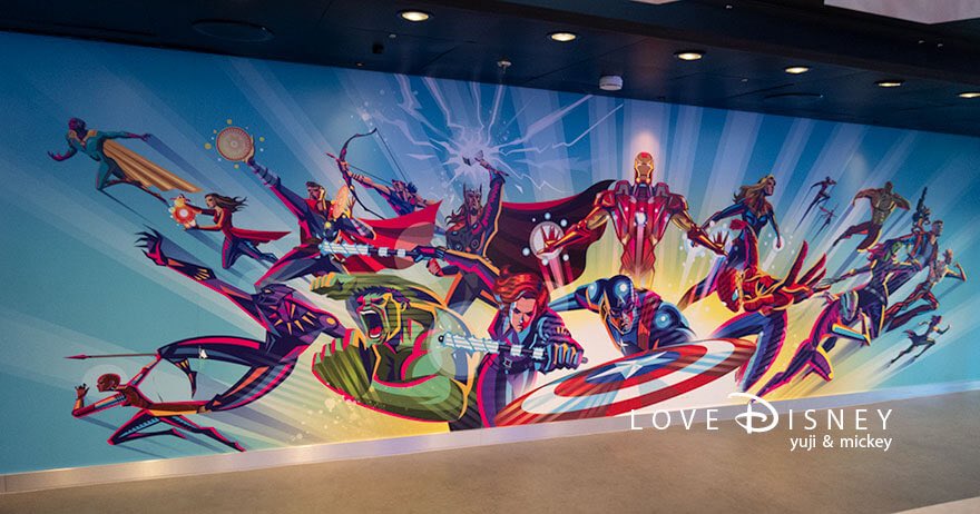マーベルヒーロー！！
アッセンボー！！in Disney cruise
mural by me check it out!
lovedisney.net/blog/2025/03/d…