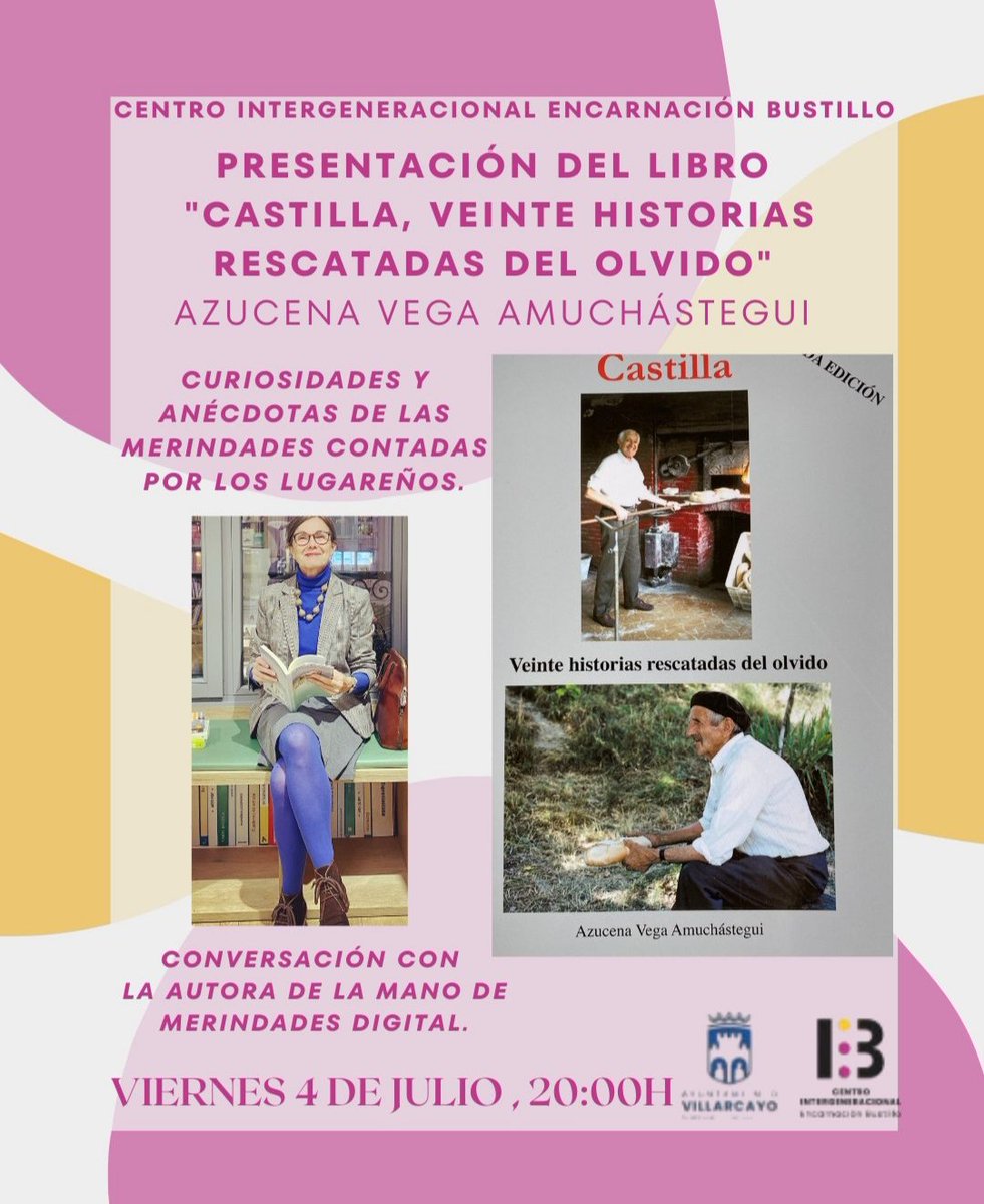 📕 Presentación del libro 'Castilla, veinte historias rescatadas del olvido'.

Su autora, Azucena Vega, hace un recorrido por las curiosidades, anécdotas y relatos reales de 20 personas de diversos lugares de las Merindades.

<a href="/merindadesdig/">Merindades Digital</a>