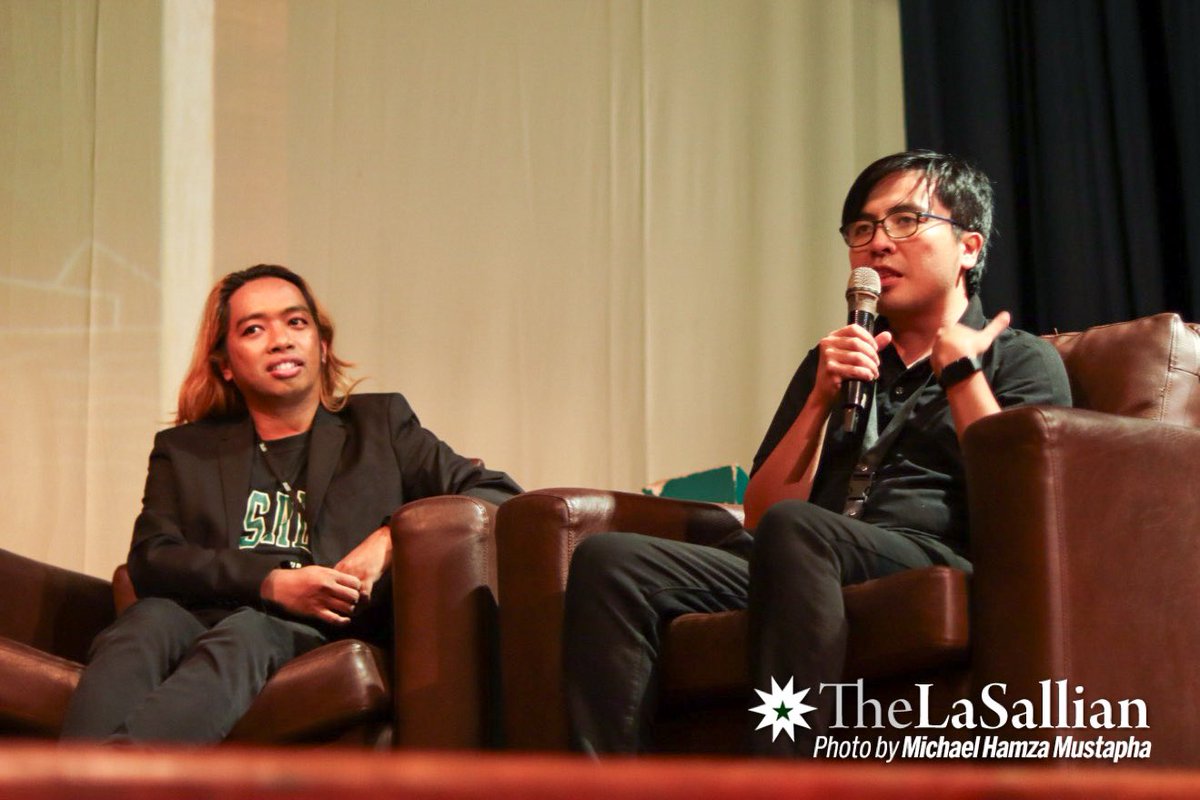 TheLaSallian's tweet photo. HAPPENING NOW: The LaSallian’s first-ever JournTalks 2025 begins the conversation at the Natividad Fajardo-Rosario Gonzalez Auditorium. Featuring speakers from the academe and media, the forum explores the intersecting issues of equity, accessibility, and censorship in schools. https://t.co/pMclWGxoBd
