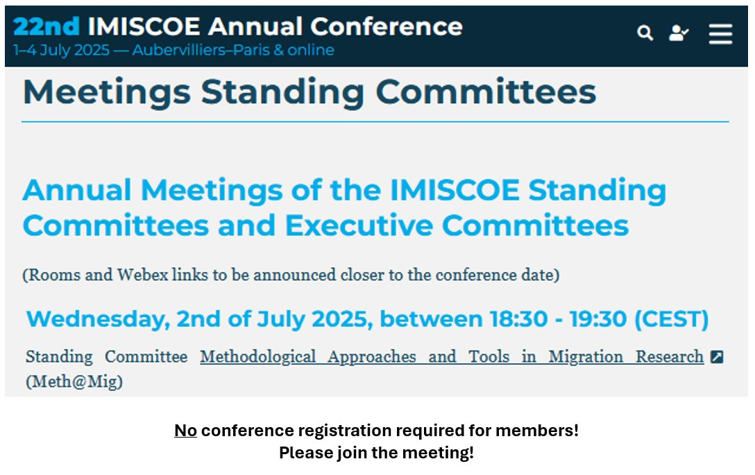 METHatMIG's tweet photo. Additional reminder: Please join us for our annual SC meeting tonight! https://t.co/tcFlRxmUYF