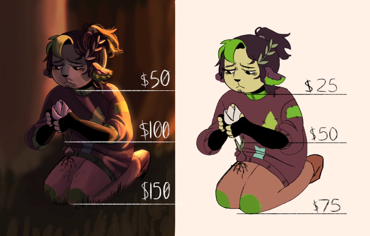 vibesoda's tweet image. recently, i updated my prices for you-know-what. emote prices remain the same.
message me here or on discord under the same username if you’re interested! :•3 i don’t bite, i promise 💚🐑