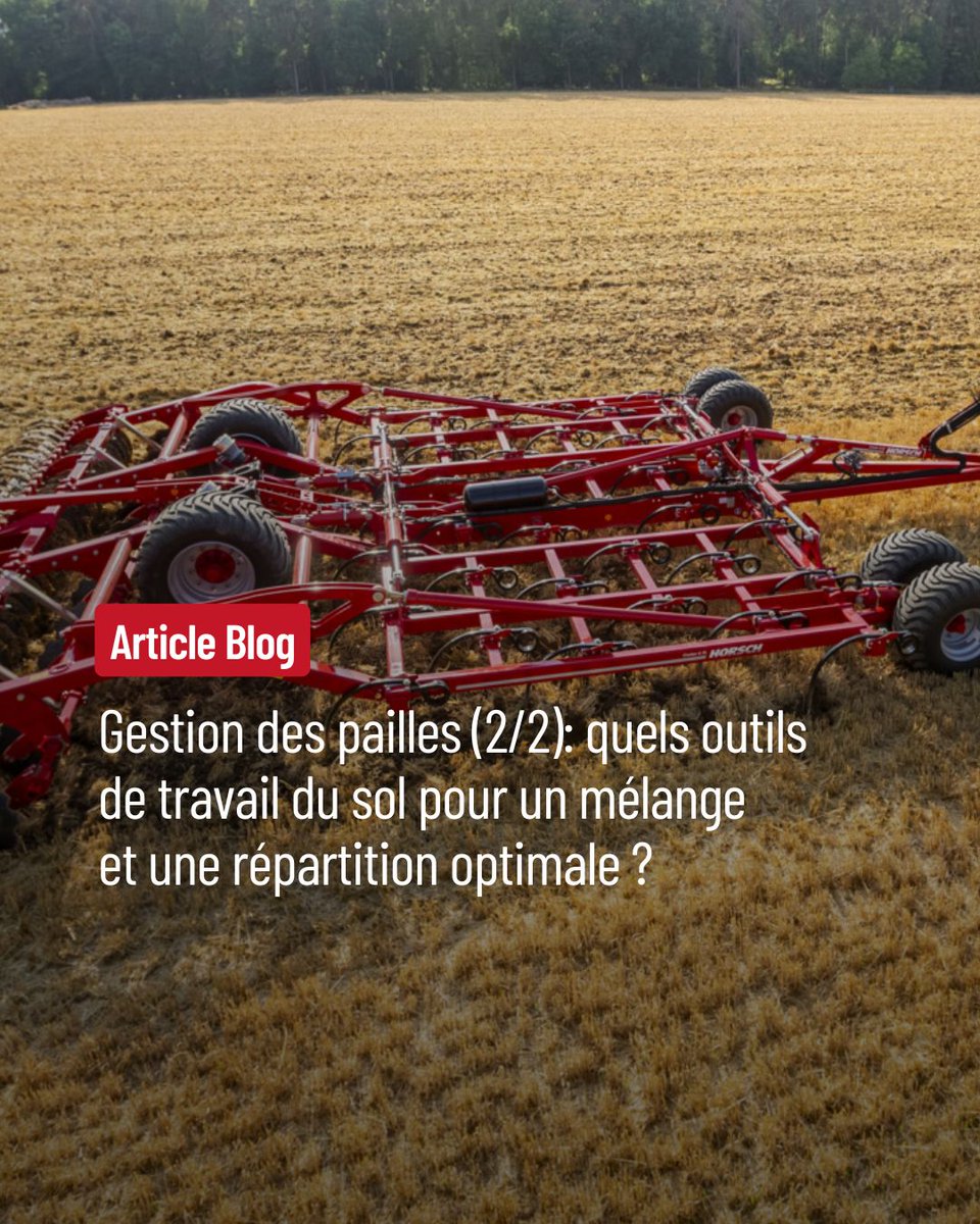 HORSCH_France's tweet image. 🌾gestion #pailles 2/2 
quels #outils #travail du #sol pour meilleure #répartition #residus après moisson ?
avantage #dent sur #disque pour #distance de #transport 
longueur chassis =&amp;gt; ++ mélange #horschcruiserXL
#herse 👍️ #horschcultro  #horschfiner
fcld.ly/horsch-quel-ou…