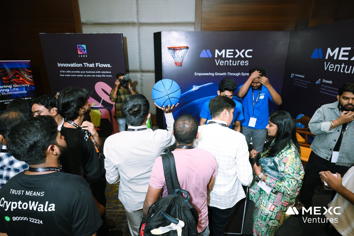 MEXC_SouthAsia's tweet image. 🎯 Hyderabad, you set the bar high for #IBT25 

From non-stop booth action to meaningful Web3 conversations, The @MVenturesLabs booth was the hotspot 🔥
🏀 Games, 🎁 Goodies, and 💬 Growth — all in one place!

Next city, we’re coming with even more energy!
#MEXCVentures…