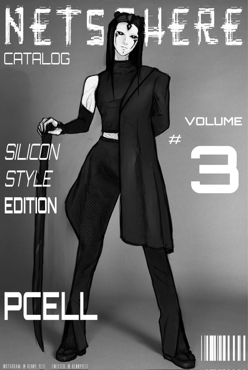 RennyYeti's tweet image. Pcell fashion magazine 
TOA Magazine collab
#rkgk #BLAME #BLAMEfanart