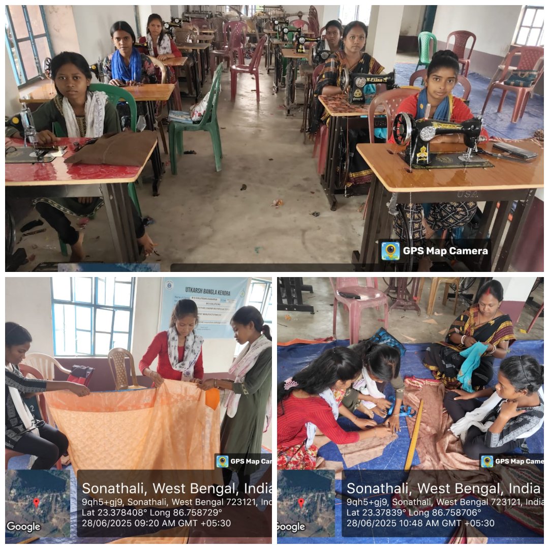 ukbprl's tweet photo. 🔍 Utkarsh Bangla – A Journey to Build Dreams
📍 Training Center: M.S. Solutions – Kashipur
🧵 Course: Garment Manufacturing V2
📚 Platform: Utkarsh Bangla Training Center, Purulia
✨#pbssd #skilldevlopment #skillindia #utkarshbangla https://t.co/LbFMweE7ay