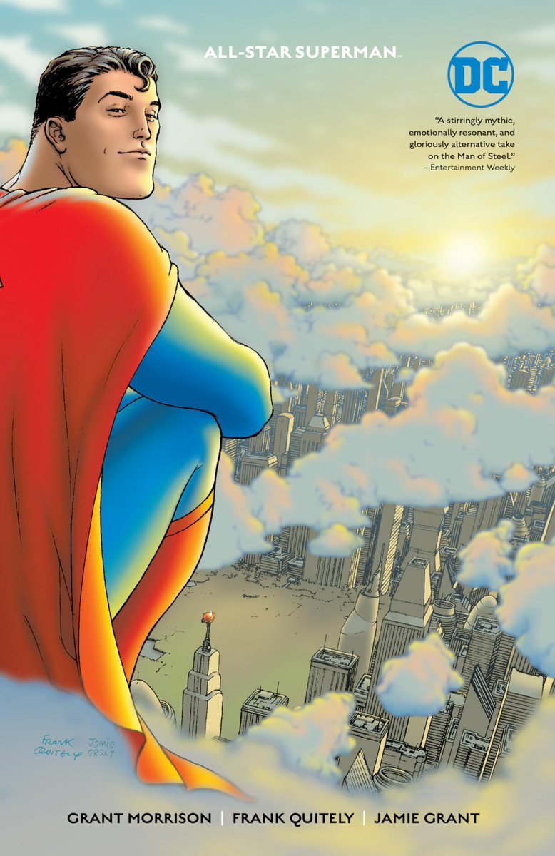 TizzJ1's tweet image. It’s time to read perhaps the greatest Superman story of all time… All Star Superman. Right before I see the new Superman movie on Tuesday.