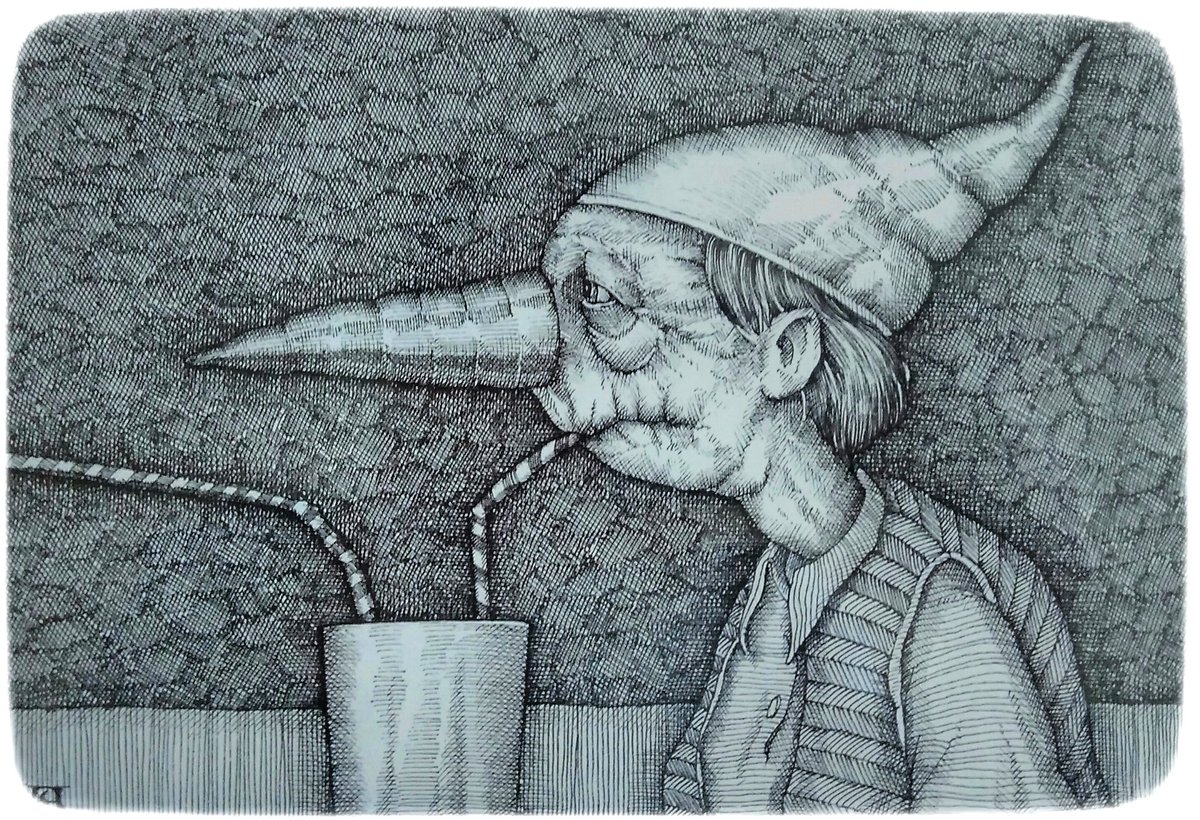 No matter what, no matter with whom.
Peu importe quoi, peu importe avec qui.
#portrait #ink #drawing #drink #inkdrawing #art #arte #ArtistOnX