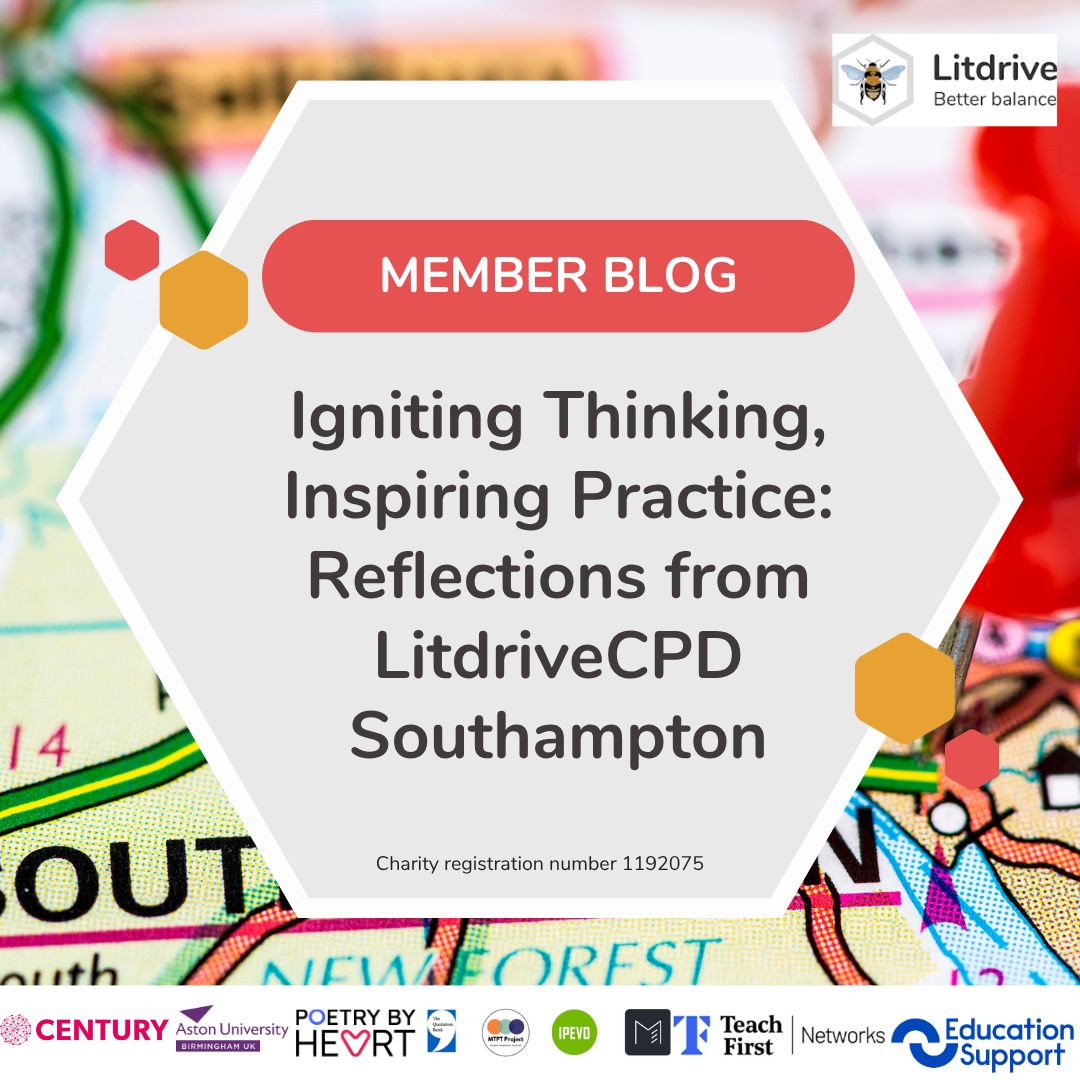 🖊️ Member blog 🖊️

What happens when English teachers come together to share, reflect, and reignite creativity?

<a href="/johncmurphy7/">John Murphy</a> captures the spirit of LitdriveCPD: Southampton in our latest blog 👇
buff.ly/GWyZiE8

#TeamEnglish #LitdriveCPD