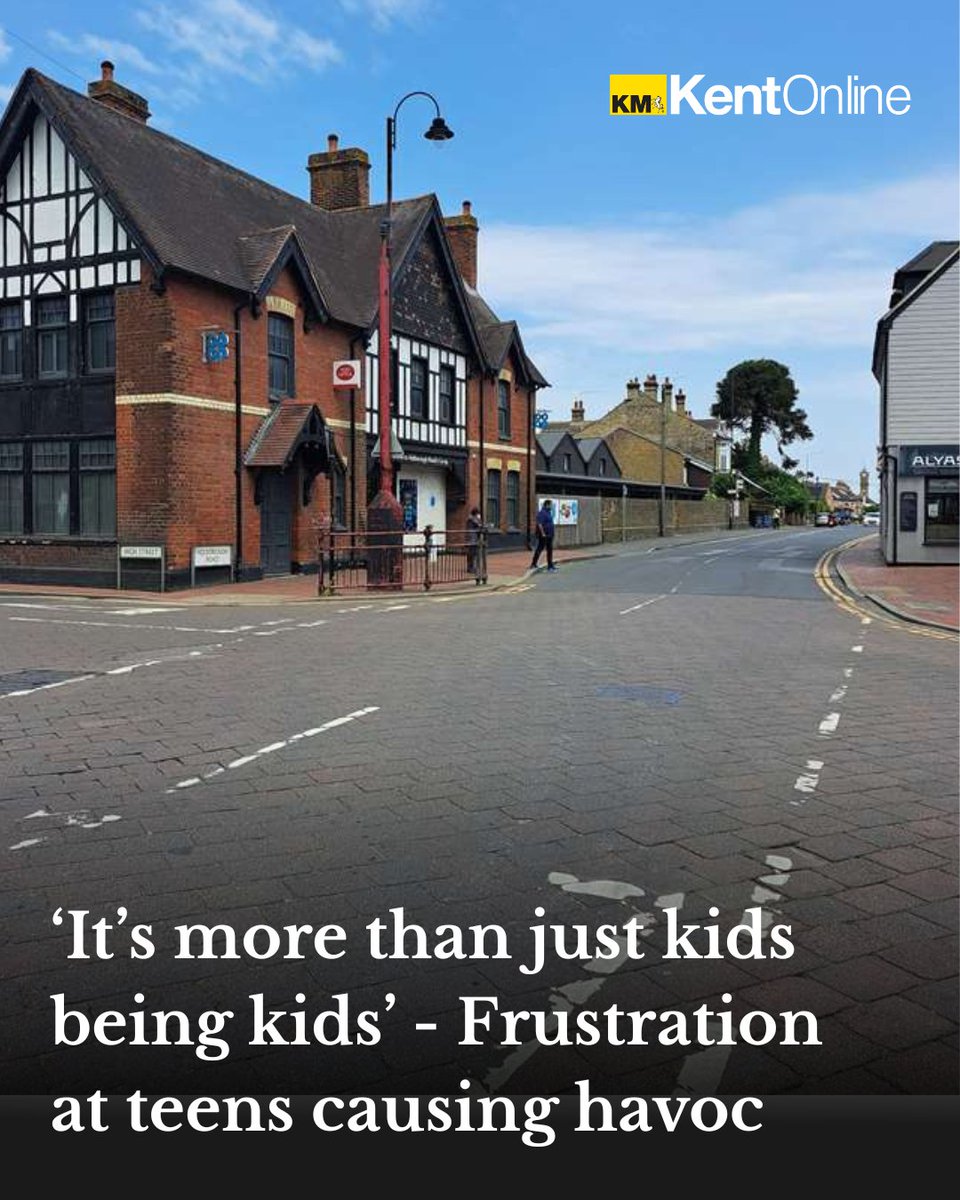 Is antisocial behaviour a problem in your area? Teens in this part of Kent have been blocking streets, damaging property and intimidating residents. Read more: kentonline.co.uk/malling/news/i…