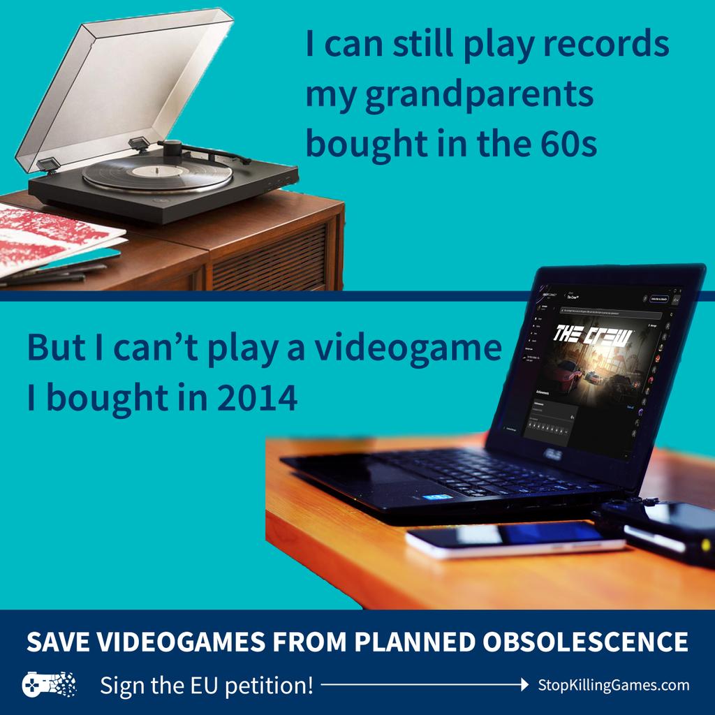 WastedStyle's tweet image. stopkillinggames.com

#StopKillingGames