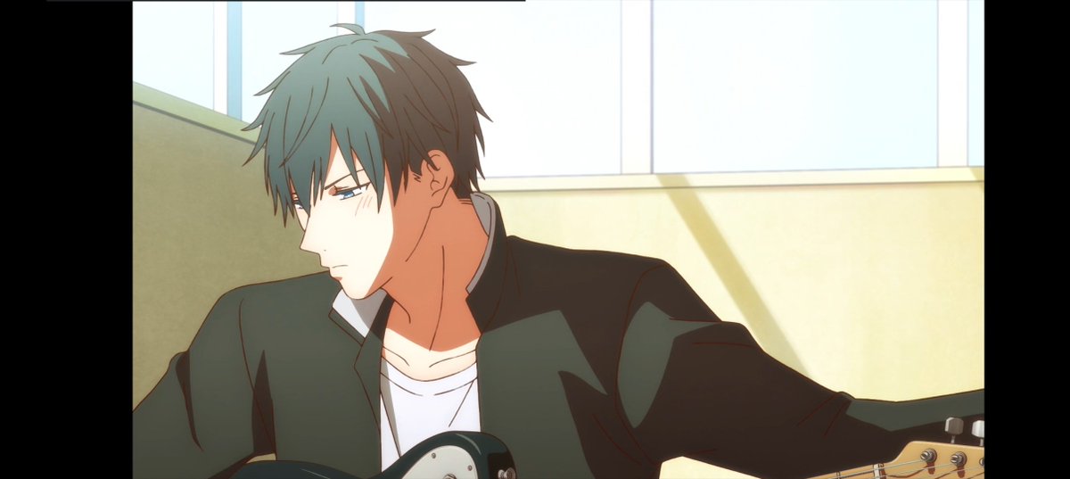 Qukki_Re's tweet photo. He gets embarrassed when he sits next to his boyfriend🙂‍↕️ https://t.co/LNByfLclJN