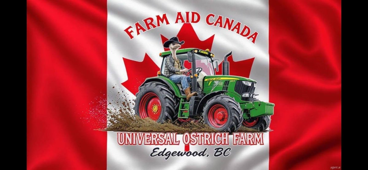 Look forward to see you next week!
July 11-13, 2025 Farm Aid Canada 
For the farmers 🚜❤️
Let's go, Canada!!!

SaveOurOstriches.com/updates-from-t…

#saveourostriches #stopgovernmentoverreach #saveourfarmers