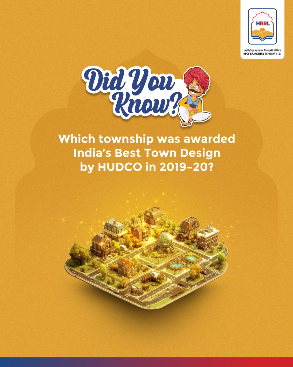 HRRL_Rajasthan's tweet photo. Built for people, not just proximity. From green buffers to community spaces, HRRL’s township redefines industrial living, and the nation took notice.
#HRRL #HRRLCommunity #HRRLTownship #BuiltForPeople #SustainableLiving #BuildingTheFuture #HPCL https://t.co/WsSwBnp0CN