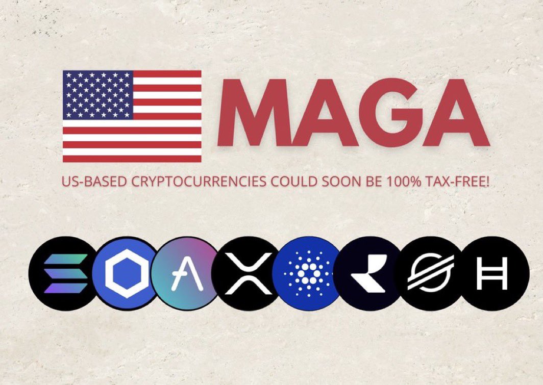 🚨RUMORS!🚨 #Crypto will be tax free in the United States of America! 🇺🇸 #XRP