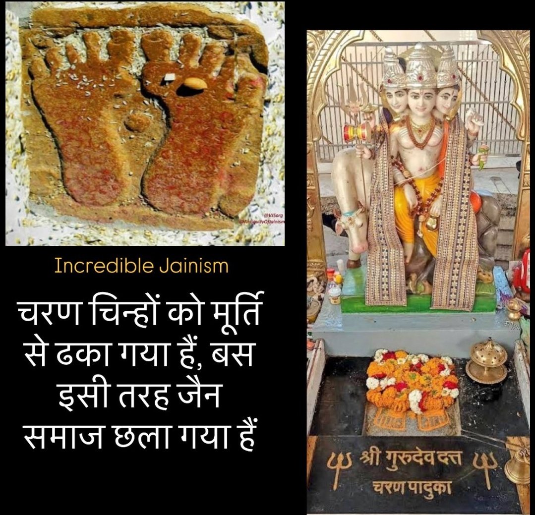 RTRishabhJain's tweet photo. #JainRightToGirnar5thPeak
I pray my 22nd Tirthankar. I worship him and for me, his divine charans at 5th tonk of Girnar is holy!

Girnar 5th tonk belongs to Jains and they have the right to worship in same way as they do in their regional temples.

HINDUS! Apna atikraman HATAO!!! https://t.co/YnGY8ZyyOR