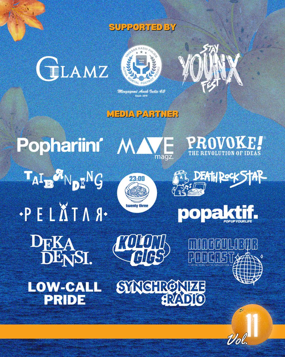 Juos!!! Orange Pop Vol.11 this Friday 🍊🍊🍊