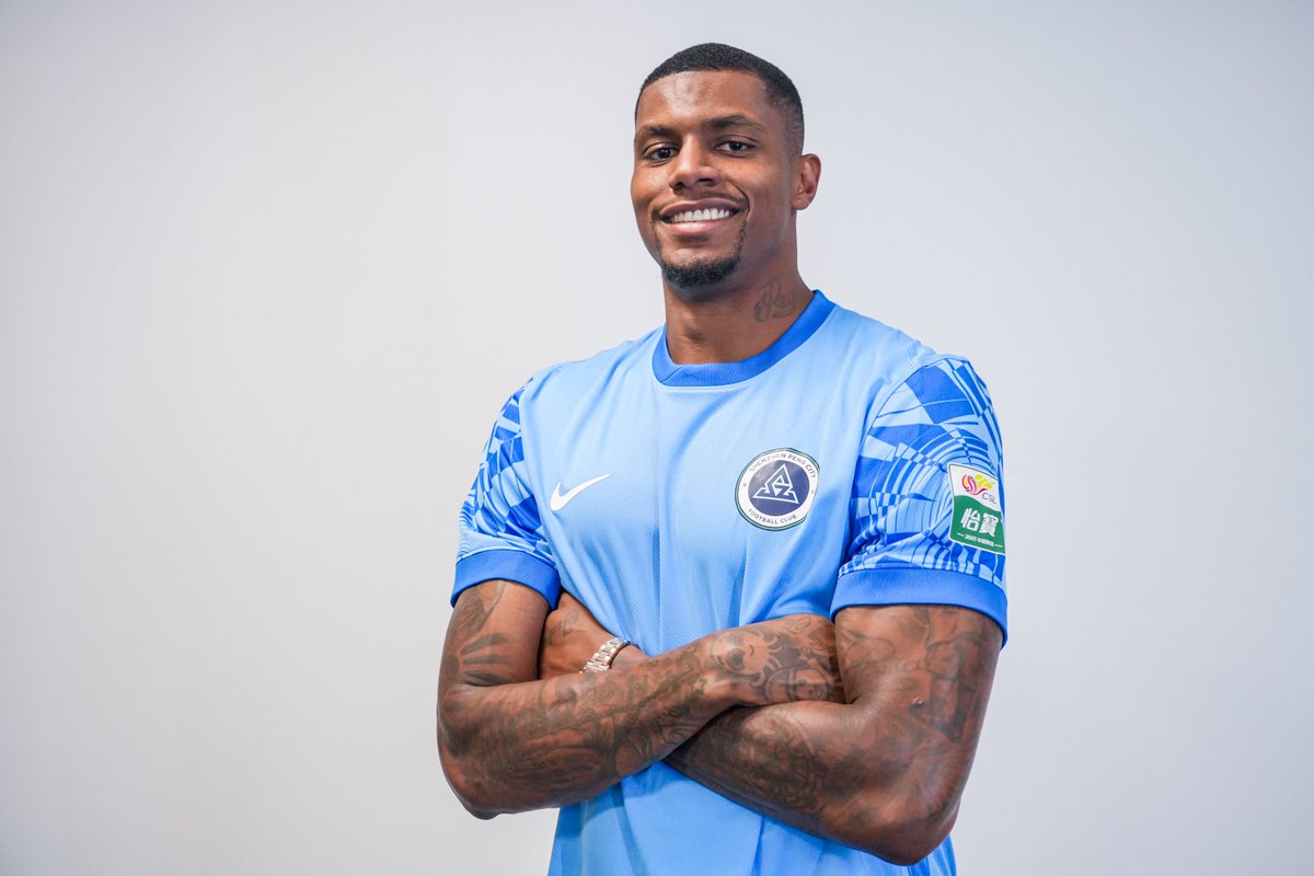 shenlanbaoshi's tweet photo. Wesley Moraes，the 29-year-old Brazilian Centre Forward, has officially joined Shenzhen Peng City, wearing the number 7 jersey to play the next half season in CSL，⚽ https://t.co/NNJwwLvxqq