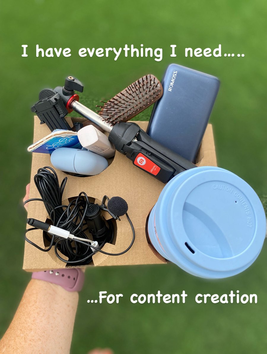 SamanthaDancy's tweet image. Mic? ✅
Tripod? ✅
Content ideas + coffee? Always ✅

The kit may look simple - but the strategy behind it is anything but.

#SocialMediaLife #ContentDay #BehindTheScenes #FootstepComms
