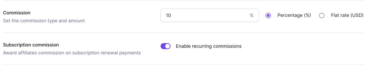To the people who have joined or are about to join the affiliate program for postscheduler[.]co , you now get 10% recurring commission on all subscription renewals . This means upto $13.5 usd on each sale ( recurring ) .