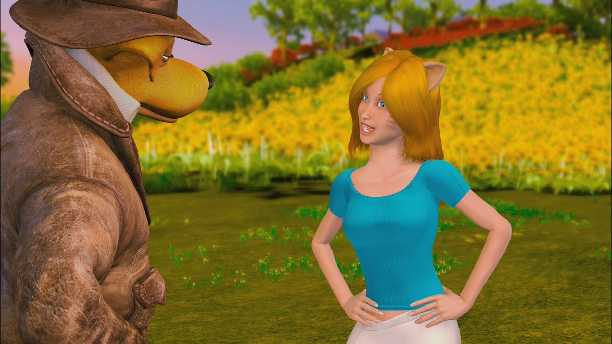 Another #Foodfight render, this time i tried remastering a still from the final movie!