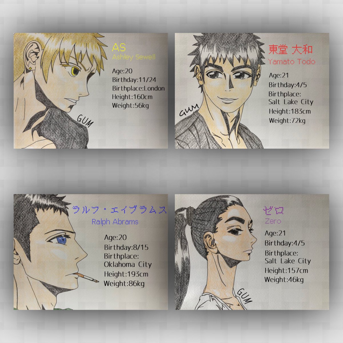 Gum1214's tweet image. #小説宣伝
GUM #pixiv pixiv.net/users/26418569…
更新停滞していますが一応小説も書いています!
主人公3人で語り手をローテーションしながら話を進めていきます📖
元気な兄ちゃんのバトル物です💥
#イラスト
#OC