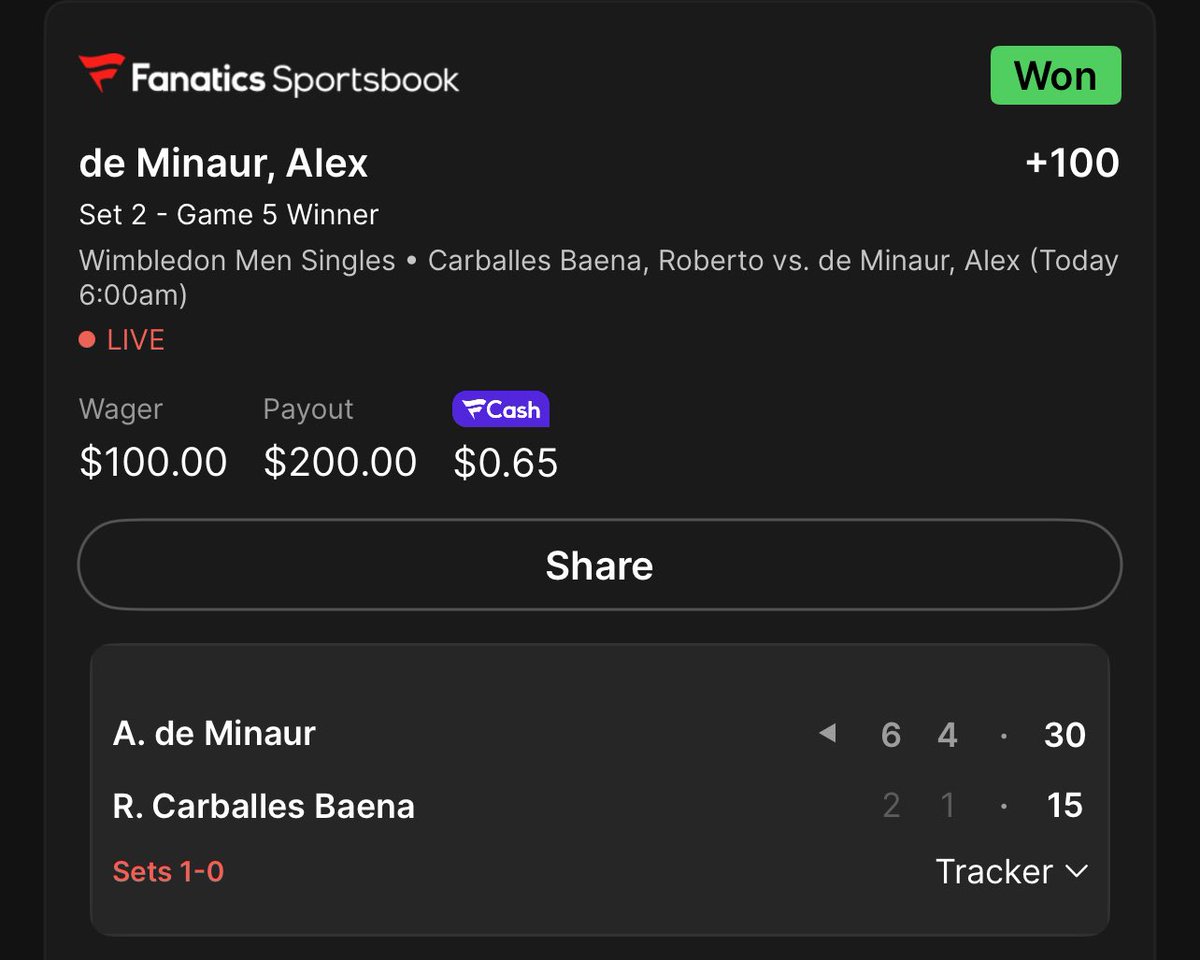 SlimWrld9's tweet photo. Taking it to the bank daily 🏧

• Alex de Minaur Set 2 Game 5 Winner ✅

• Kevin Gausman Under 17.5 PO ✅

(Discord link in Bio) https://t.co/Isca8IdBT6