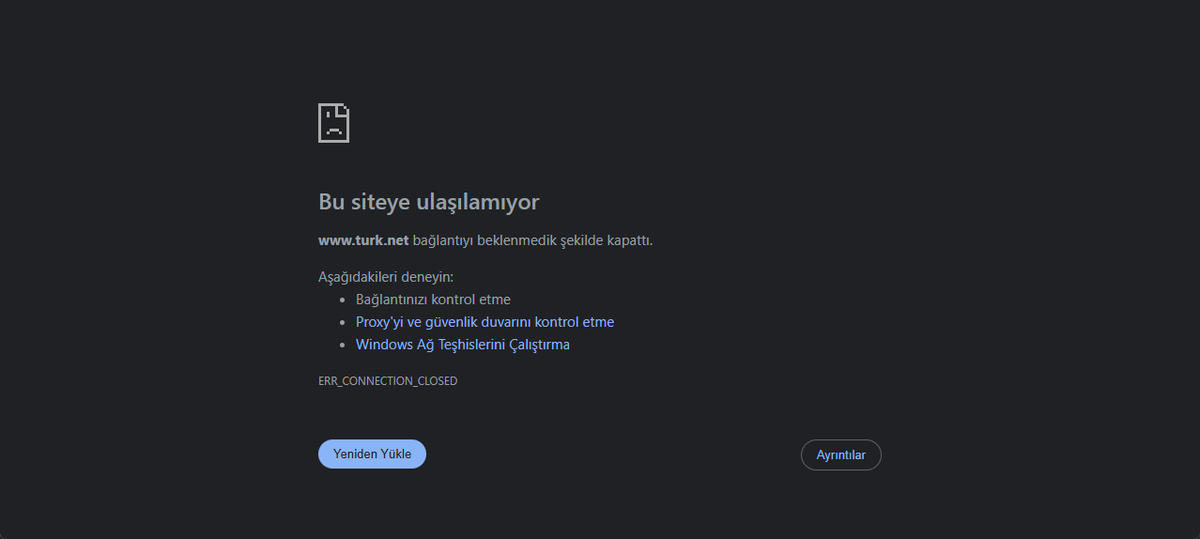cnpltgnckptn's tweet photo. @TurkNetDestek Aradığınız Turknet e ulaşılamıyor. Ceren kendini kapa boşa elektrik tüketme dedim gerçekten kapadı. :D https://t.co/JTqfmxPrFs